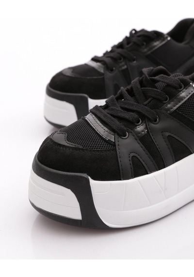 Dgn Sp191 Kadin Sneaker Ayakkabi Siyah