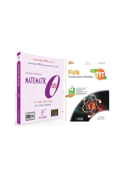 Karekök Matematik 0 Palme Tyt Fizik Konu Anlatımı 2 Kitap Set