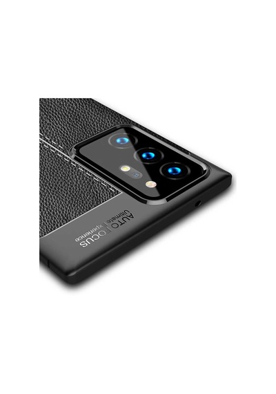 Galaxy Note 20 Ultra Kılıf Zore Niss Deri Desenli Silikon Kılıf