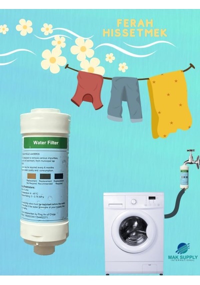 mak supply Çamaşır ,bulaşık Makinesi Su Filtresi Arıtma Cihazı