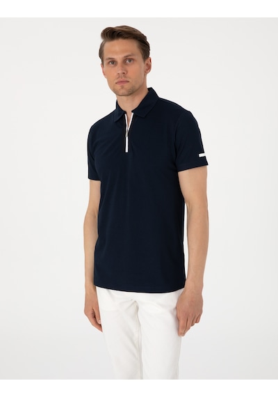 Pierre Cardin Erkek Lacivert Tişört 50302623-vr033 Lacivert