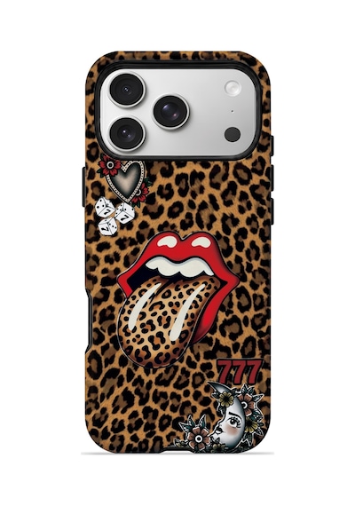 Velvoria Valestra Lucky Leopar Apple iPhone Uyumlu 17 Pro Darbe Korumalı Kılıf Valestra Select - Lucky Leopar