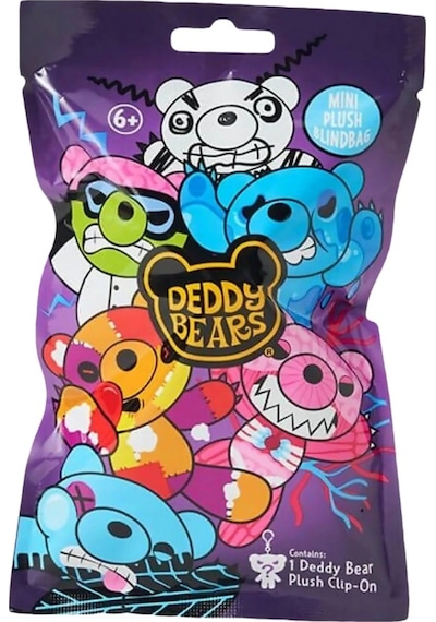 Deddy Bears Klipsli Peluş Seri 3 Sürpriz Paket