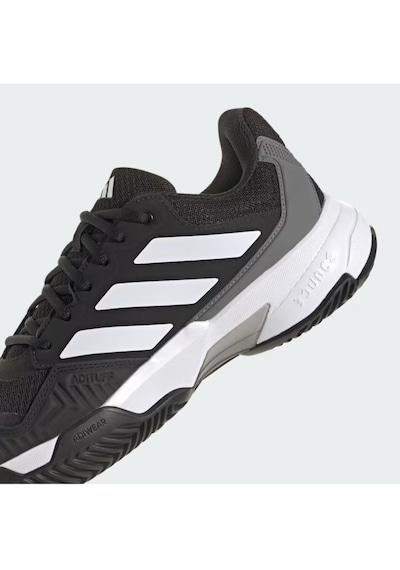 Adidas If0458 Courtjam Control 3 M Erkek Spor Ayakkabı Siyah Beyaz Siyah - Beyaz