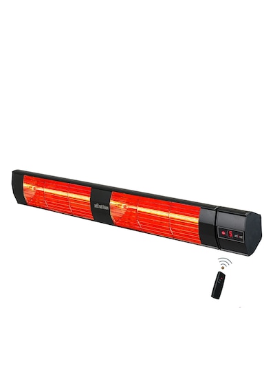 Ardonat Halogen Black Twin Pro Çifli 4000 W Kumandalı Cafe ve Teras Dış Mekan Isıtıcı