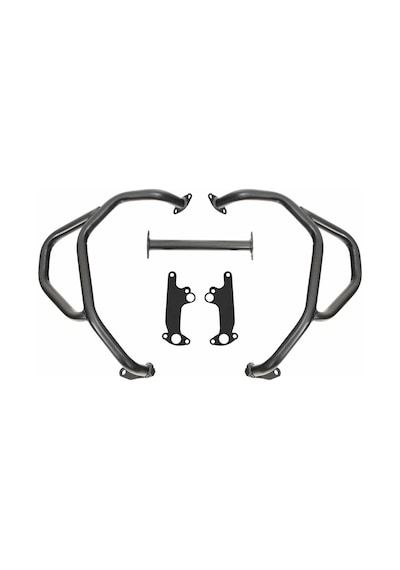 GP Kompozit BMW R 1300 GS 2023-2024 Uyumlu Motor Üst Koruma Demiri Siyah