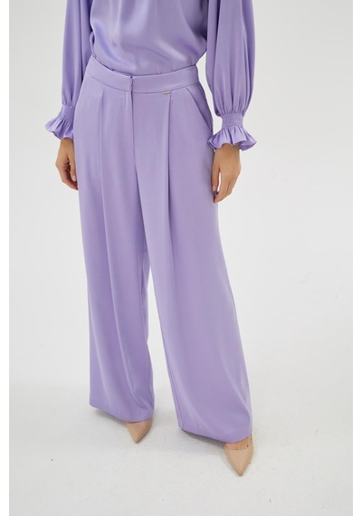 Senna Elegance Pantolon Mor Mor