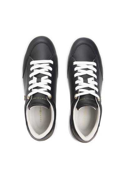 Tommy Hilfiger Kadın Marka Logolu Günlük Kullanıma Uygun Siyah Sneaker Fw0fw09106 Bds-13138 Siyah Tommy Hilfiger Kadın Marka Logolu Günlük Kullanıma Uygun Siyah Sneaker Fw0fw09106 Bds-13138 Siyah