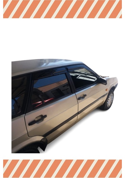 Lada Samara Sd Tüm Modellerine Özel 4'lü Mügen Tip Cam Rüzgarlığı