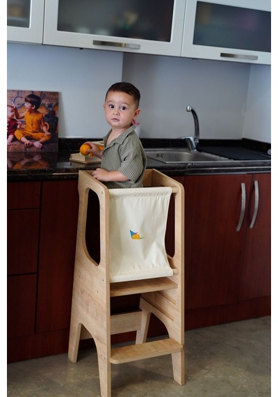 Montessori Öğrenme Kulesi Mdf Diğer