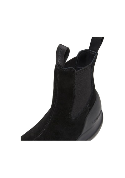 N001 Black Bot Kadın 80d2480050-n001 Moon Boot Luna Chelsea Suede Black Siyah