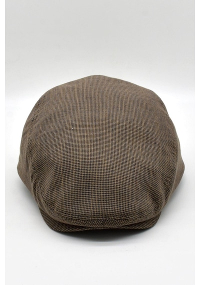 Külah Erkek Dokulu London Kasket Bakır Flat Cap Şapka - Standart Bakır