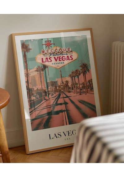 Çerçevesiz Poster Amerika Nın Eğlence Merkezi