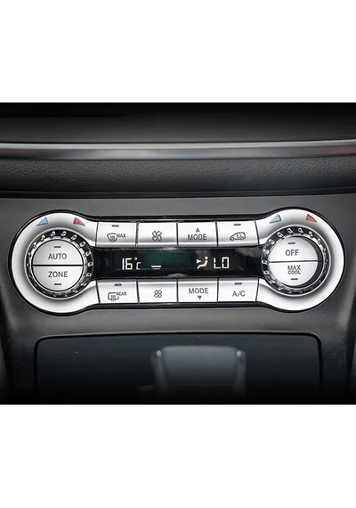 Mercedes Benz Klima Tuş Kaplamaları Krom Cla W117 Gla W156