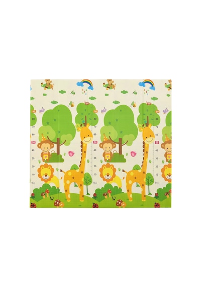 Delt Katlanabilir Çift Taraflı Oyun Matı-oyun Halısı 150x200x1 Cm Taşıma Çantalı