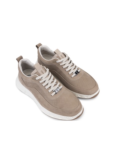 Tamer Tanca Erkek Hakiki Deri Gri Sneakers & Spor Ayakkabı 298 3491-2591 Erk Ayk Y26 Grı Dante Bsk