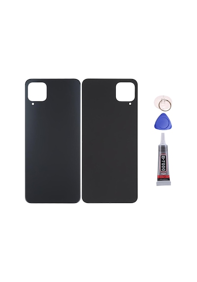 Samsung A22 4g Siyah Uyumlu Arka Kapak Batarya Kapağı Pil Kapağı Yapışkan Ve Sökme Aparatıyla Beraber Full Set Siyah