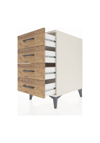 Kronos Komodin 4 Çekmeceli 44x59x80 Aytaşı-çam Aytaşı