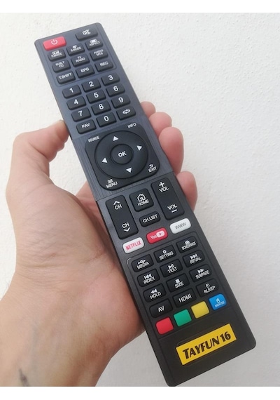Electromaster Model No Etv-455 İle Uyumlu Tv Kumandası