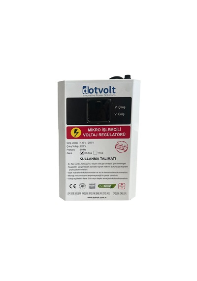 Dotvolt Volt Mn 500 Va Monofaze Kombi Voltaj Regülatörü