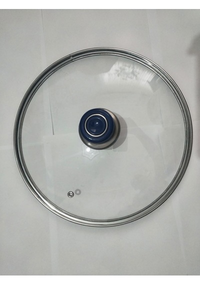 Ermiya Tencere Tava Sahan İçin Temperli Z Tipi Cam Kapak  30 CM