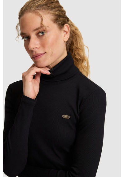 U.s. Polo Assn. Kadın Siyah Tişört 50333795-vr046