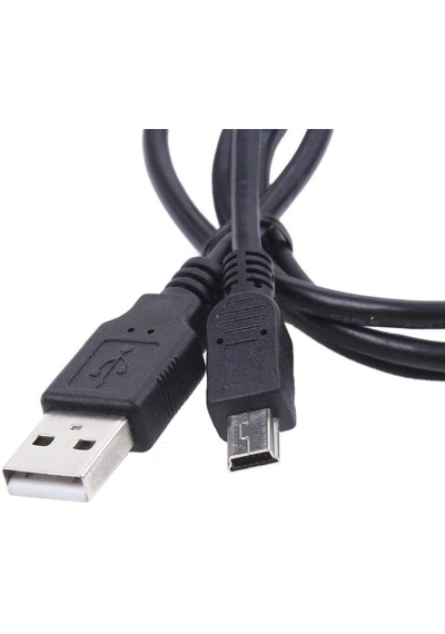 0.5 Metre Mini Usb 5 Pin Erkek To Usb-a 2.0 Erkek Data & Şarj Kablosu 50 CM