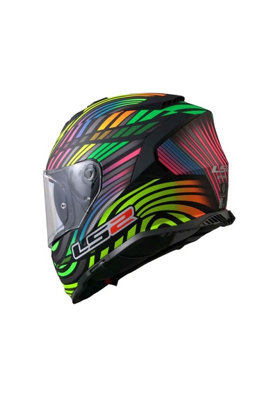 Ls2 Storm 2 Power Kapalı Motosiklet Kaskı Çok Renkli