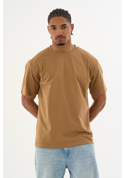Dechers Erkek %100 Organik Pamuklu Yumuşak Dokulu Comfort Fit Bisiklet Yakalı T-shirt E222 Haki Dechers Erkek %100 Organik Pamuklu Yumuşak Dokulu Comfort Fit Bisiklet Yakalı T-shirt E222 Haki