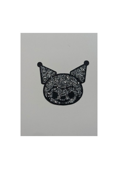 Taşlı Ütülenebilen Veya Sticker Olarak Kullanılabilen Kuromi Modeli