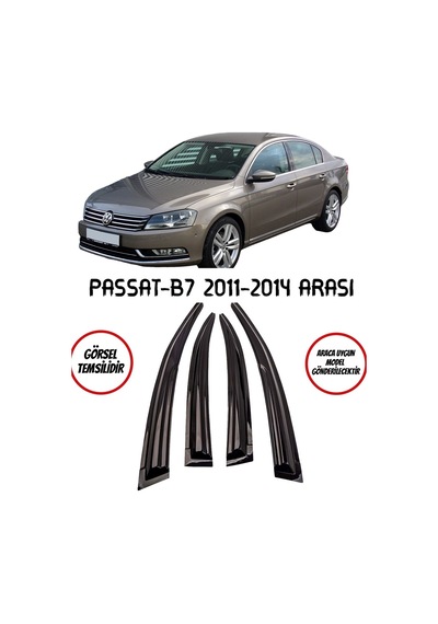 Volkswagen Passat B7 Cam Rüzgarlığı 2011-2014 Arası
