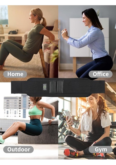 Kalça İtme Kemeri - Akciğerler, Glute Köprüler, Dips Ve Ganimet Egzersizleri İçin Her Ağırlığı Kullanın - Ka