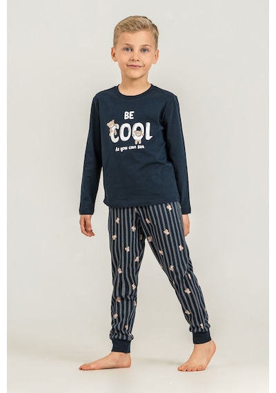 Rolypoly Erkek Çocuk Be Cool Lacivert Uzun Kol Pijama Takım Rp3870-c-v1 Rp3870-c-v1
