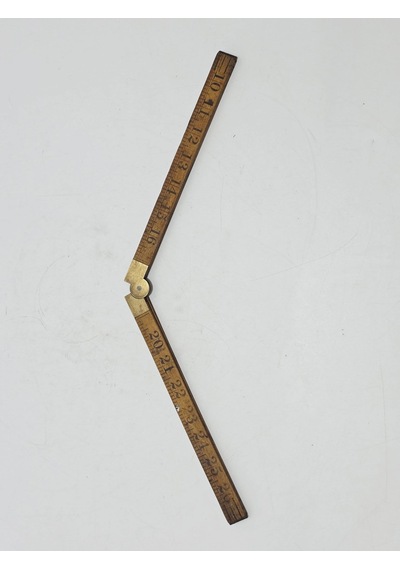 Boxwood Antika Katlanabilir Ahşap Metre 35 İnç 002 0.004 M - 0.012 M