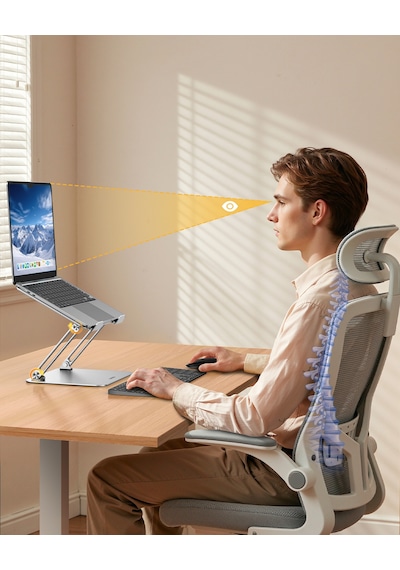 Ugreen Ayarlanabilir Katlanabilir Alüminyum Laptop Standı, 10 17.3 İnç Notebook Uyumlu, 95187