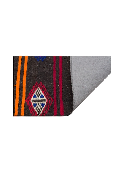 Eşsiz El Dokumaturuncu Kırmızı Rengi Sivas Yün Kilim