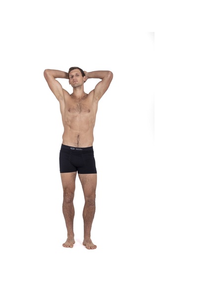 Oıl Company Hafif Nefes Alabilir Rahat Kumaş Isı Korumalı Termal Boxer Black