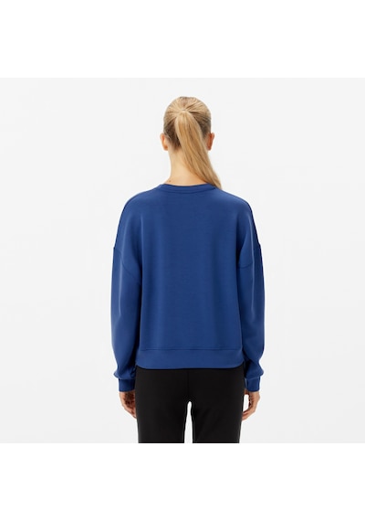 Nautica Kadın Mavi Regular Fit Sweatshirt Düz 47k101t Mavi