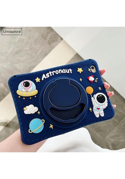 Samsung Galaxy Tab A7 10.4 T500 T505 T507 Uyumlu Astronot Kılıf