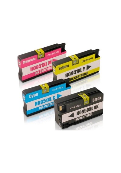 Photo Print HP Officejet Pro 8640 Kartuş Set 4 Renk Takım Uyumlu