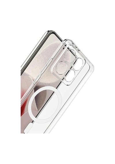 Mi 14t Pro Combo Sert Şeffaf Magsafe Kapak - Şeffaf İtdark53038