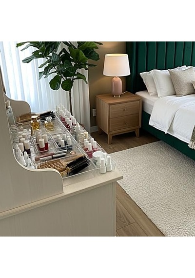 Ayrex Modüler Organizer Set Çekmece İçi Dolap İçi Düzenleyici Organizer Kristal 2'li Set Diğer