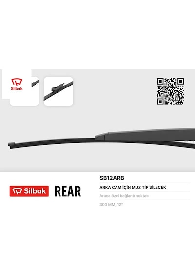 Silecek Süpürgesi Arka Muz Tipi 300mm Mercedes-benz Gla-class 11/13 Sılbak