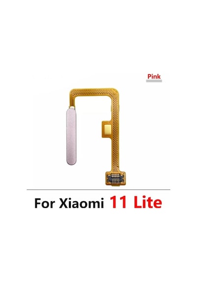 Xiaomi Uyumlu Mi 11 Lite Home Parmak Izi Okuyucu Tuş Filmi