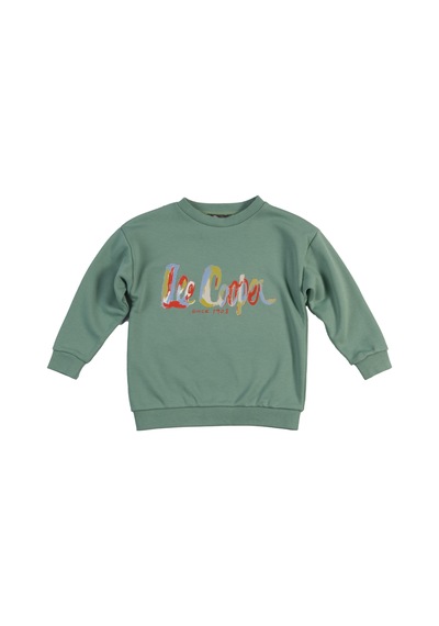 Lee Cooper Sunrise Çocuk O Yaka Sweatshirt-20549-mınt