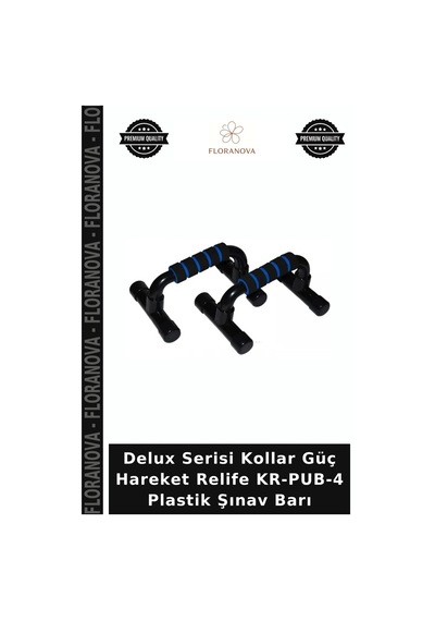 Delux Serisi Kollar Güç Hareket Relife Kr-pub-4 Plastik Şınav Barı