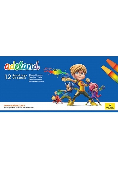 Adel Adeland Pastel Boya 12 Renk