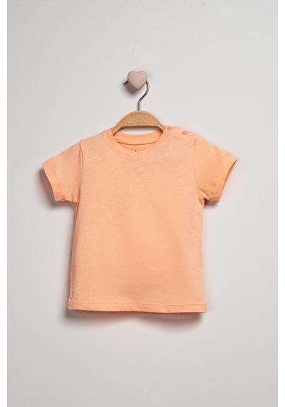 Baby Fou T-shirt Salopet 2'li Takım Ekru