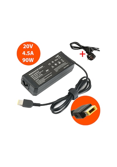 Lenovo Uyumlu Thinkpad T431S T440 T440S 90W Laptop Adaptör Şarj Aleti