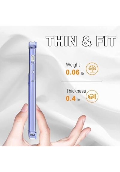 İphone 12 Pro Max Uyumlu Kamera Korumalı Kartlıklı Köşeleri Airbag Tasarımlı Darbe Önleyici Şeffaf Silikon Kıl Diğer İphone 12 Pro Max Uyumlu Kamera Korumalı Kartlıklı Köşeleri Airbag Tasarımlı Darbe Önleyici Şeffaf Silikon Kıl Diğer
